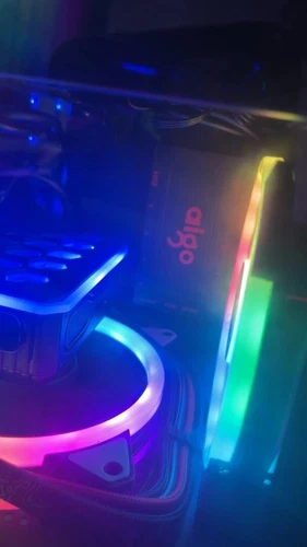 Aigo R12 Pro SMART HUB 5V 3polig ARGB AURA SYNC FERNBEDIENUNG PC KÜHLER CONTROLLER - Bild 10 von 11