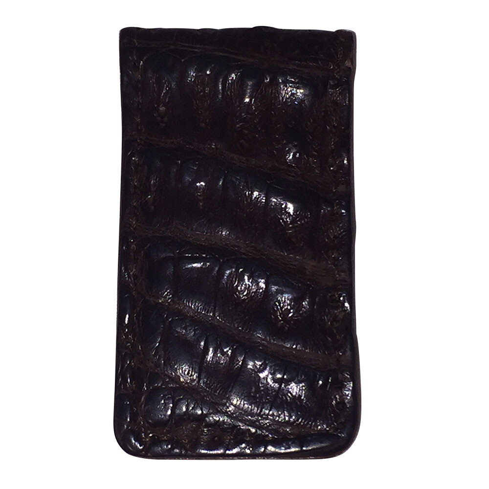 Dior Alligator Skin Money Clip Made in Spain Luxury Accessory-image