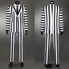 Beetlejuice 2 Costume Beetlejuice cosplay Suit fullset