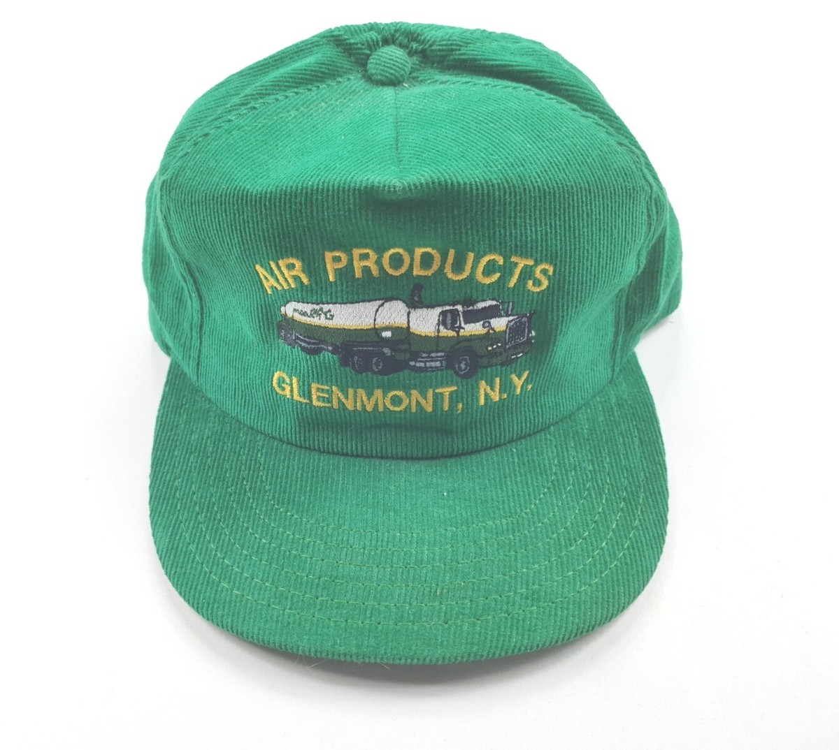Vintage Corduroy Snapback Hat Green Trucker Cap Ironic Hip Hop | eBay