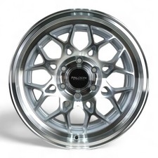 1 Falcon Tx3 Evo 17x9 Et -12 6x139.7 6x5.5 Silver W Machine Face Lip