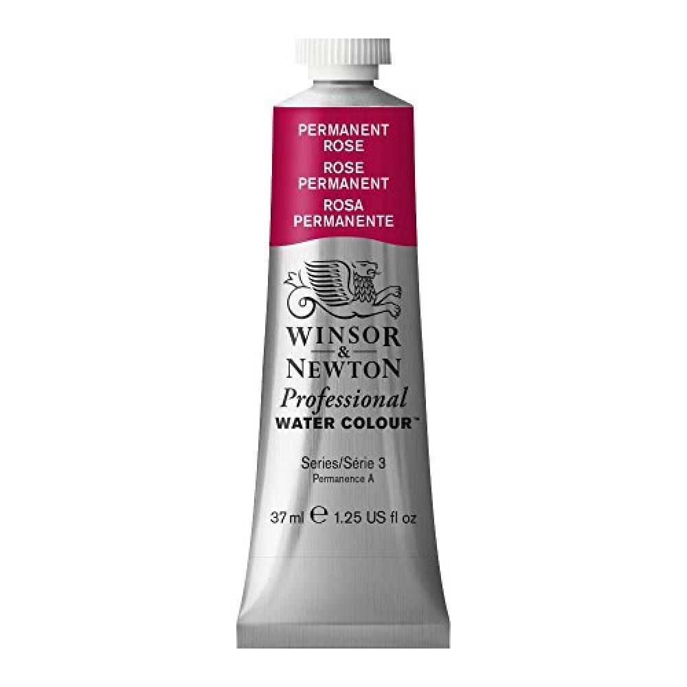 Winsor and Newton Artists Watercolour 37ml Permanent Rose (Series 3) - NUOVO