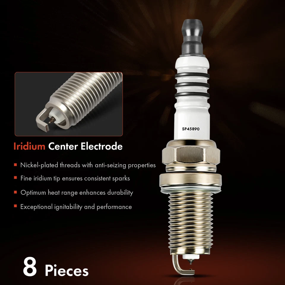 8 свечей зажигания Iridium и платина для Toyota Land Cruiser Sequoia Lexus GS400 - Изображение 3 из 4