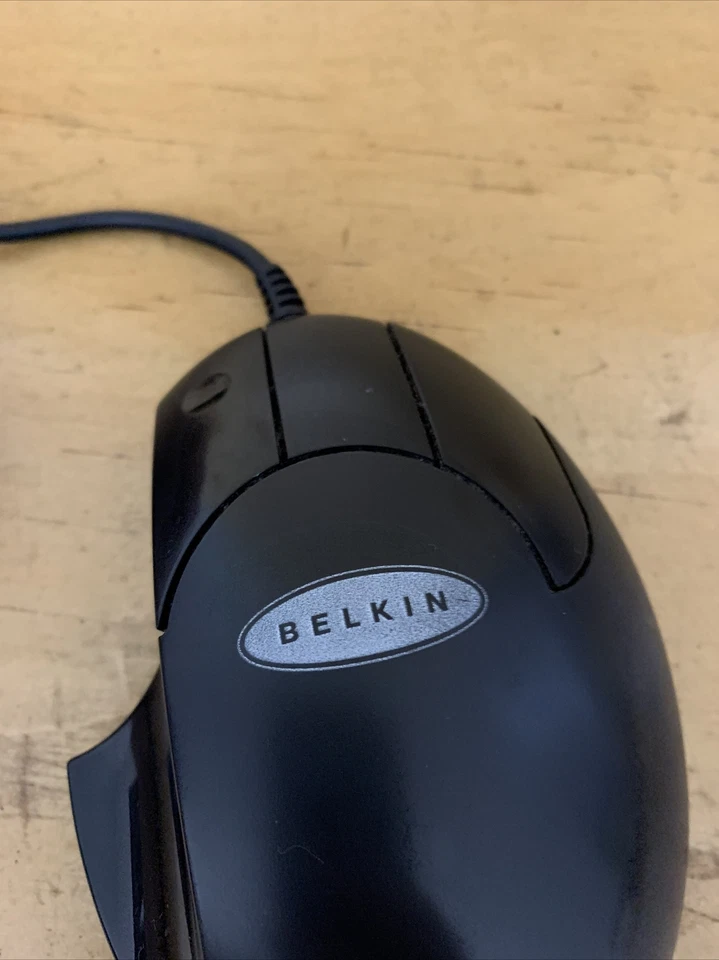 Ratón USB Belkin negro con cable F8E203-NEGRO Foto 3 de 4