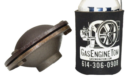 5'' D Cast Iron Ball Muffler Hit Miss Gas Engine 1'' NPT Hercules Associated