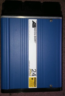 ACCU-SORT 24i LASER BAR CODE SCANNER Excellent working condition
