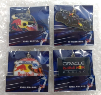 Red Bull Racing F1 Keychain 4 Set ORACLE HONDA RB19 Verstappen