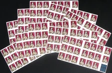 BELOW FACE! #3244a Pl#1111 MADONNA.  LOT of (10) SA PANES. VF NH. BCV $307