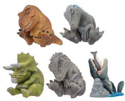 NEW Shoulder Zun Fig. Jurassic World x Complete Set of 5 Complete