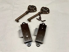 Grandfather Clock Door Lock and Key set of 2