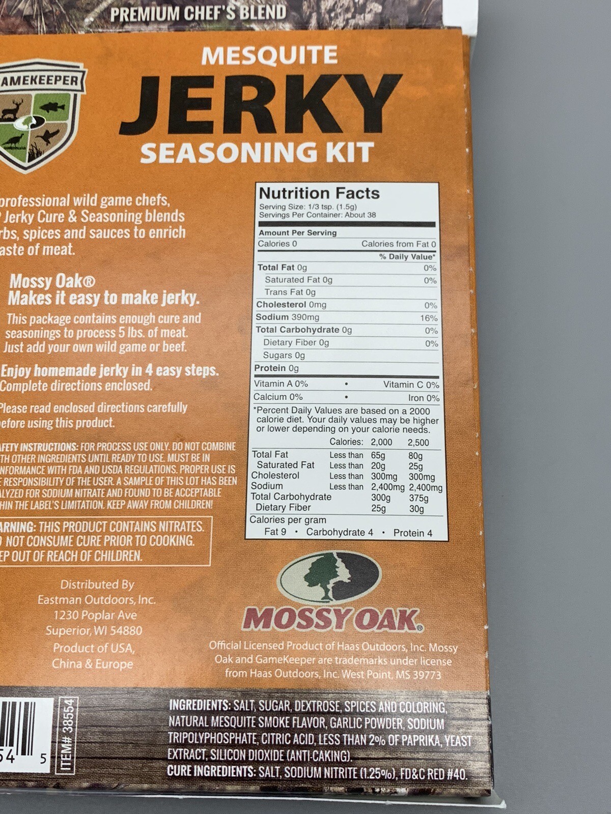 Mesquite Jerky Seasoning Kit Mossy Oak GameKeeper For Wild Game & Beef LOT Of 3 eBay