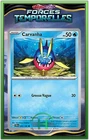 Carvanha - EV5:Forces Temporelles - 042/162 - Carte Pokémon Française Neuve