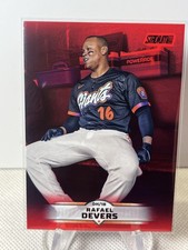 2025 Stadium Club Rafael Devers Red Foil #7 San Francisco Giants