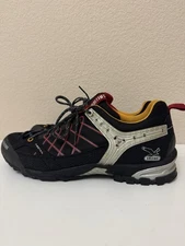 Salewa Firetail Sneakers Mens 10.5 Black Hiking Trail Mountain Vibram Shoes