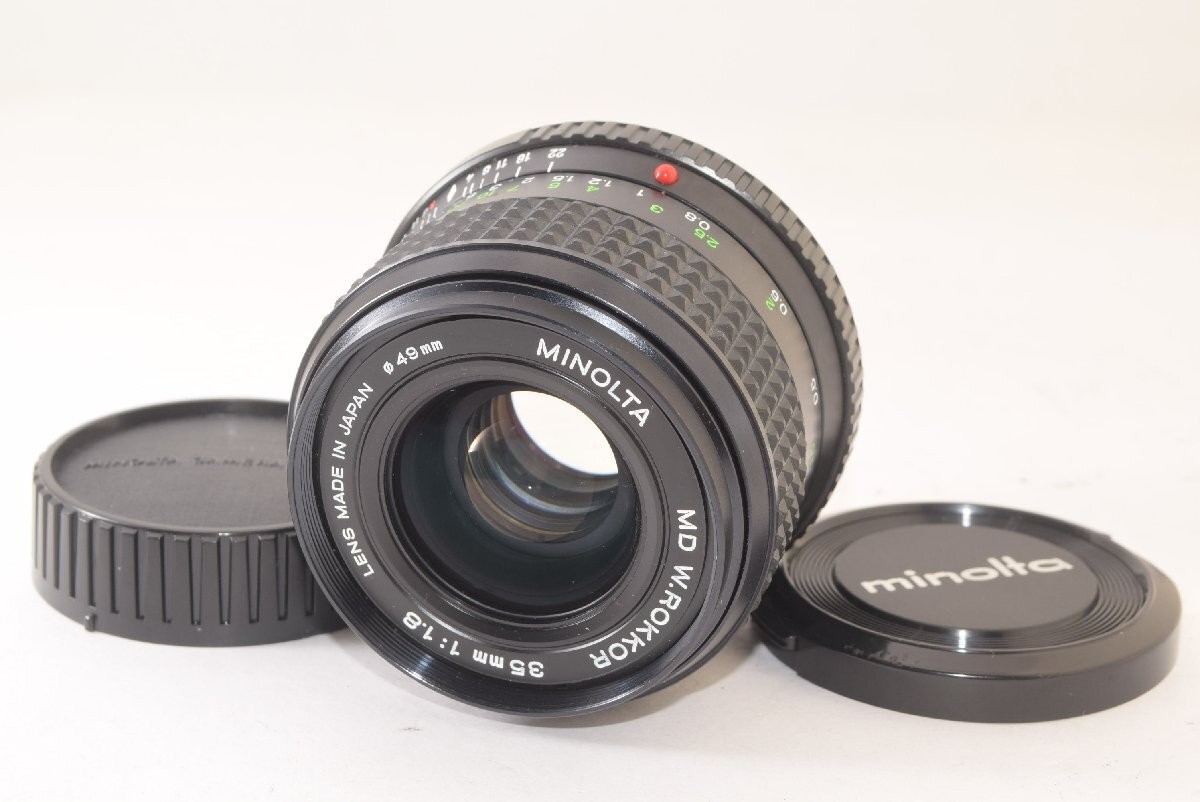 【希少】動作◎ ミノルタ MD W.ROKKOR 35mm F1.8 576 Amazon.co.jp: MINOLTA ミノルタ MD W.ROKKOR 35mm F1.8 : 家電