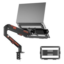 Laptop Mount for Desk 11.3"-17.3" , 360  Rotating Foldable Laptops Arm BLACK