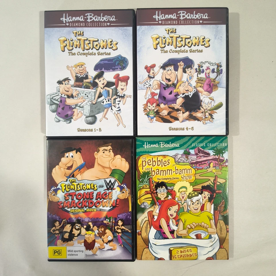 The Flintstones Complete Series Set DVD Seasons 1-6 + Pebbles & Bamm Bamm Show - Image 2 of 4