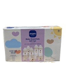 MAM Welcome Home Anti-Colic Newborn Baby Bottle Gift Set - 9 Piece Bonus Set