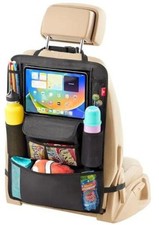 Car Seat Organizer, Ultra Version Kids Backseat Car Organizers 1 Pack Black