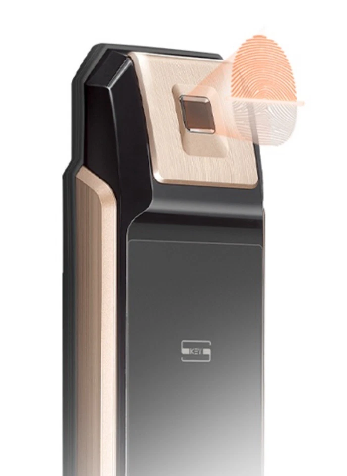 SAMSUNG Zigbang SHP-P71 serratura digitale intelligente senza chiave impronta digitale PUSH PULL - Immagine 3 di 4