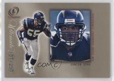 2001 Fleer Legacy Ultimate Legacy 101/250 Junior Seau #28 HOF 0nr3
