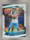 2025 Panini Football Prizm Bryce Young White Prizms /35 #5 Carolina Panthers