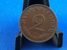 GERMANY THIRD REICH  - 2 REICHSPFENNIG 1938 A    (A1/90)