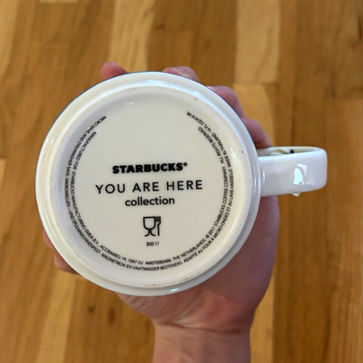 Starbucks You Are Here Collection Amsterdam City Mug Coffee & Tea Theme
