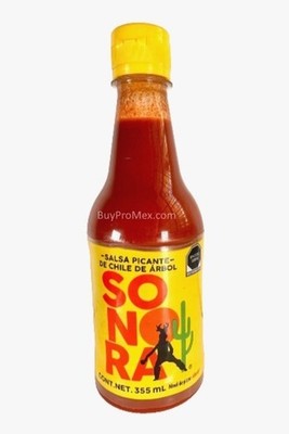 2-Pk Salsa Picante SONORA Chile de Arbol 355ml/ 12 Fl oz
