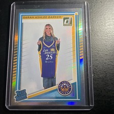 2025 Donruss WNBA Basketball 100 SARAH ASHLEE BARKER RC Rated Rookie Silver Holo