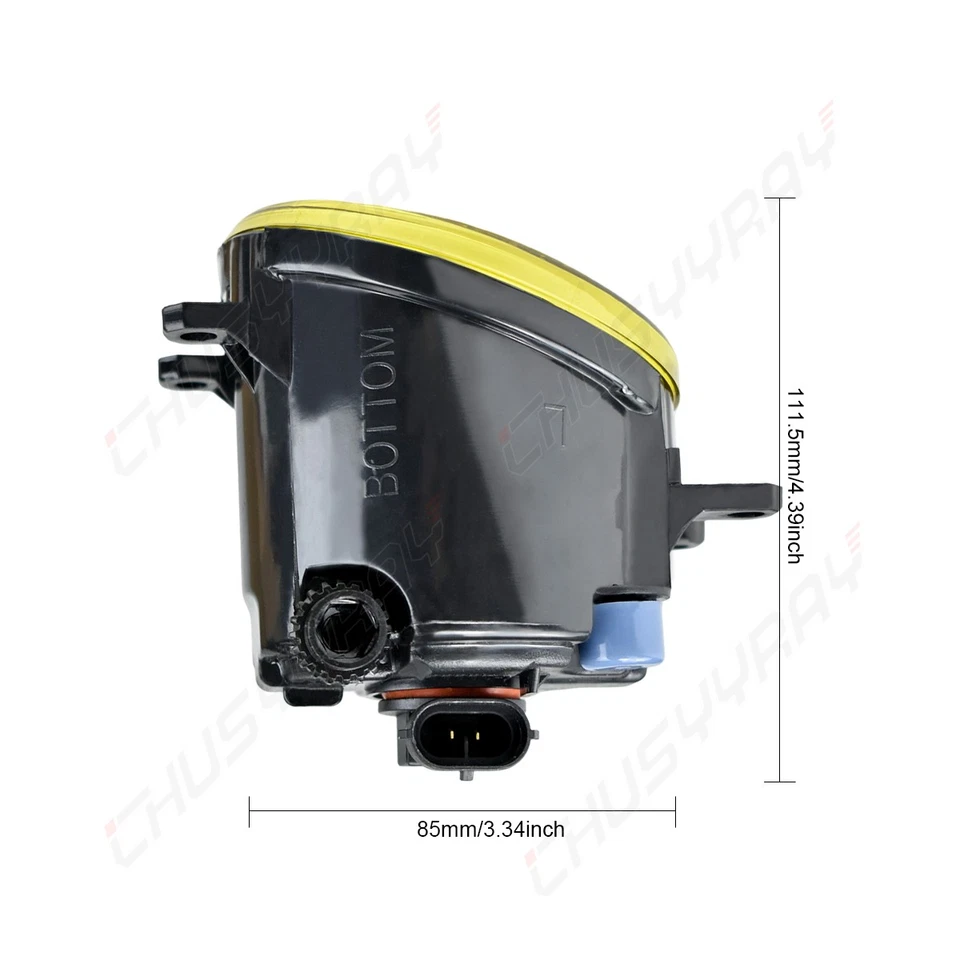 Par de parachoques delantero LED luz antiniebla lámpara de conducción para TOYOTA RAV4 2006-2010 2011 2012 Foto 4 de 4