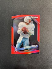 2025 Panini Prizm Black Football Warren Moon Red Prizm 276/299 BRJOE