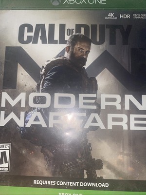 Call of Duty: Modern Warfare Disk And Case
