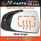 Ford Focus MK2 MK3 2008-2020 Heated Door Wing Mirror Glass Right Driver Side