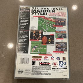 College Slam Madden 97 NHL All-star Hockey Sports Lot Sega Saturn DAMAGED CASES