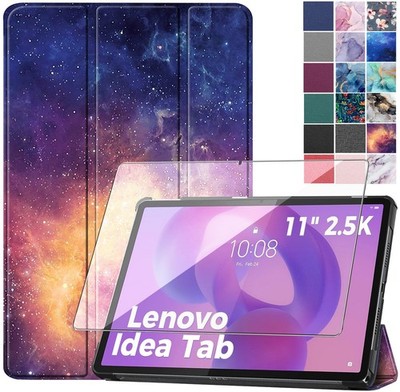 Lonfeid Schutzhülle + 9H Panzerfolie Glas für Lenovo Idea Tab 11'' (TB-336ZU) -3