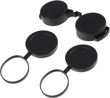 10X42 Optics Binocular Caps - Eyepiece  Objective Lens Covers, Waterproof Prote