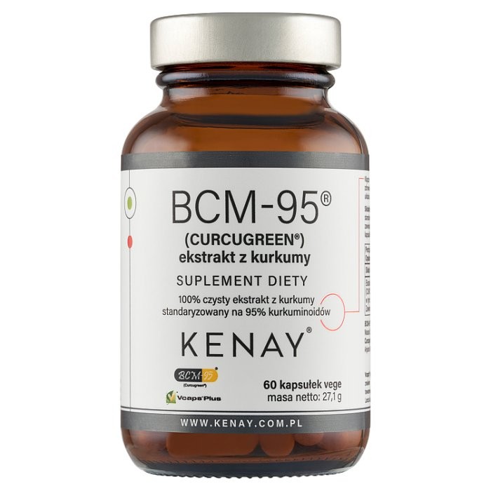 KENAY BCM-95 Turmeric Extract 60 Capsules