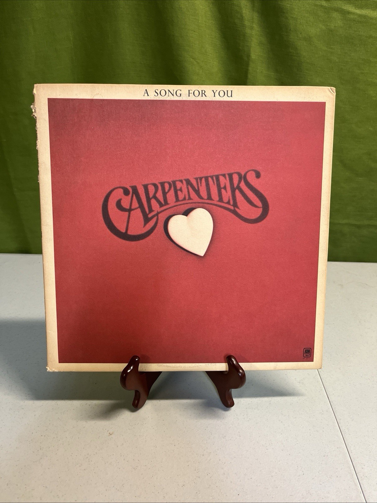 Carpenters - A Song For You - 1972  A&M SP-3511 Pop Rock Vinyl LP Record Album