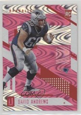 2017 Panini Unparalleled Pink David Andrews #6 1m1a