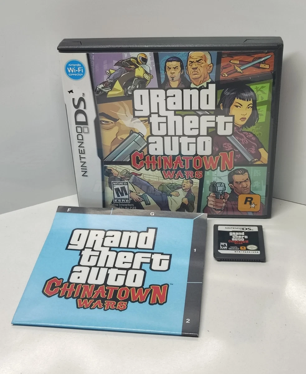Grand Theft Auto: Chinatown Wars Nintendo DS Video Games for sale