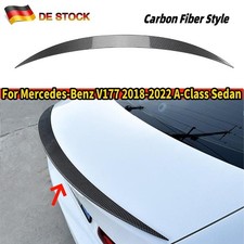 Heckscheiben Spoiler Carbon Optik für Mercedes A AMG-Line / A35 Limo V177 18-22