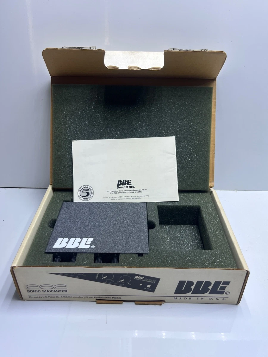BBE 462 Sonic Maximizer 中古少しジャンク BBE 462 Sonic Maximizer 中古少しジャンク - メルカリ