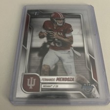 2025 Bowman University Chrome Fernando Mendoza #109 Indiana University