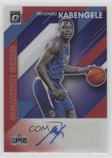 2019-20 Donruss Optic Signature Series Purple Prizm Mfiondu Kabengele Auto 0nj5