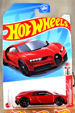 2024 Hot Wheels #201 Quarter Mile Heroes 2/5 '16 BUGATTI CHIRON Red w/Black 10Sp