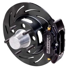 Strange B4112wc 1967-1974 Afx-body Front Pro Drag Race Brakes 11.25 In. Black