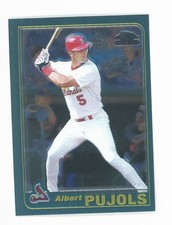 Albert Pujols Rookie Card Checklist and Autograph Guide 13