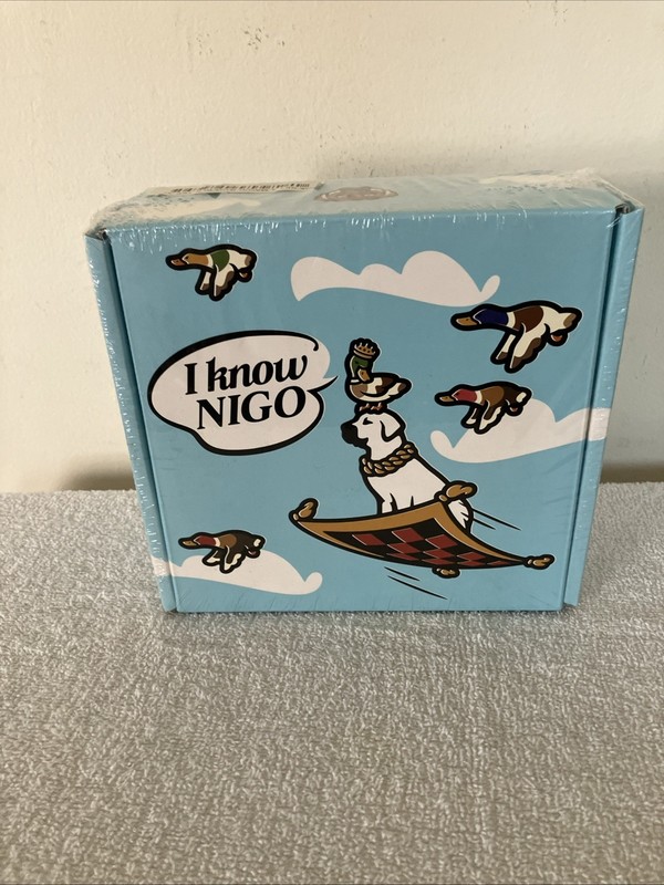 I Know Nigo Box Set 4 Magic Rug Black Tee XL - CD and Shirt