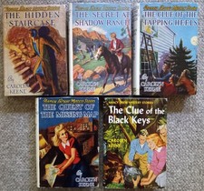 NANCY DREW Book Lot of 5 With DUST JACKETS-DJ...